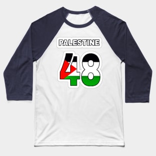 Palestine 48 - Sticker - Double-sided Baseball T-Shirt